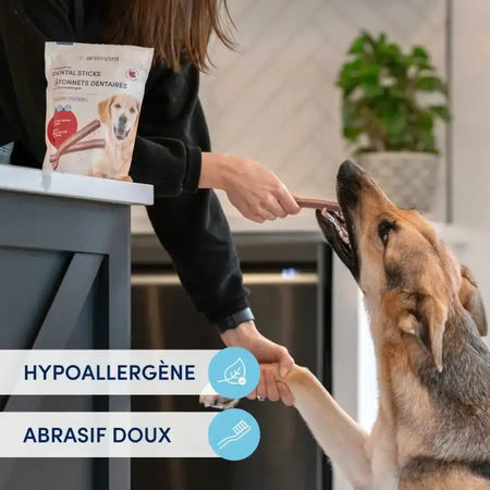 Animora - Bâtonnets dentaires pour chiens - adaptés à tous les poids Animora