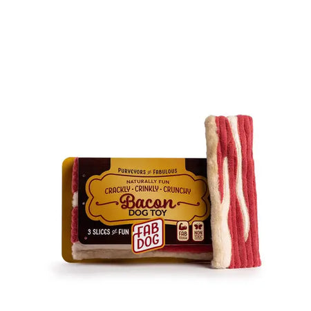 Foodies - Bacon toutou jouet pour chien FabDog