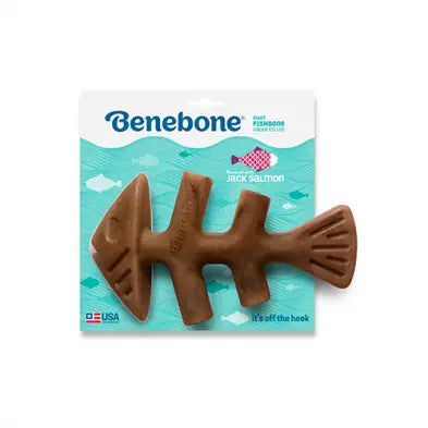 Benebone Fishbone - Jouet à mâcher pour chien de toutes tailles et petits chiens Benebone