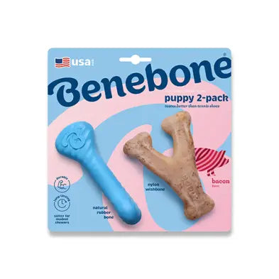 Benebone Wishbone - Bacon Chiot Benebone