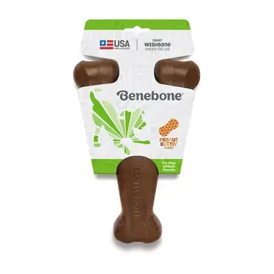 Benebone Wishbone - Beurre de Peanut Géant Benebone