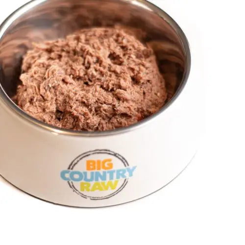 Big Country Raw Dinner - Assortiment de viandes 4x 1lb pour chien Big Country Raw