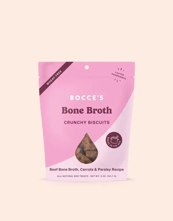 Bocces - Biscuit pour chien - Variétés de Saveur - 5oz Bocces