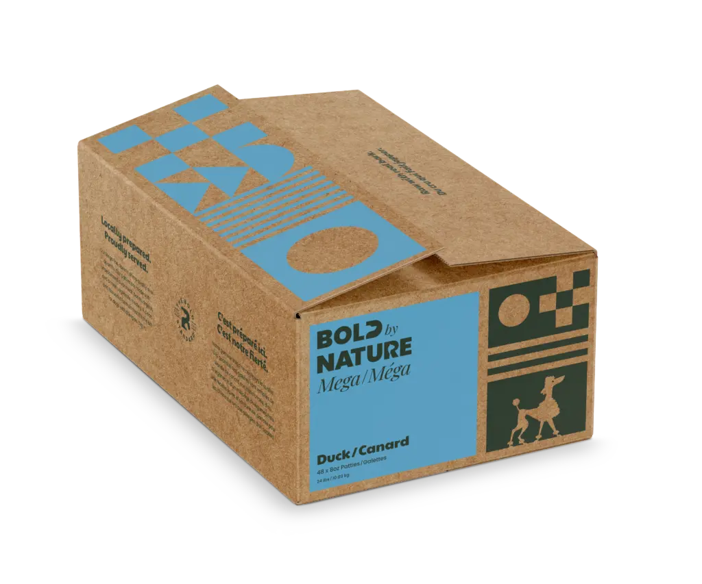 Bold By Nature Mega - Viande crue pour chien en variété de saveur Bold by Nature