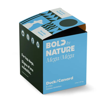 Bold By Nature Mega - Viande crue pour chien en variété de saveur Bold by Nature