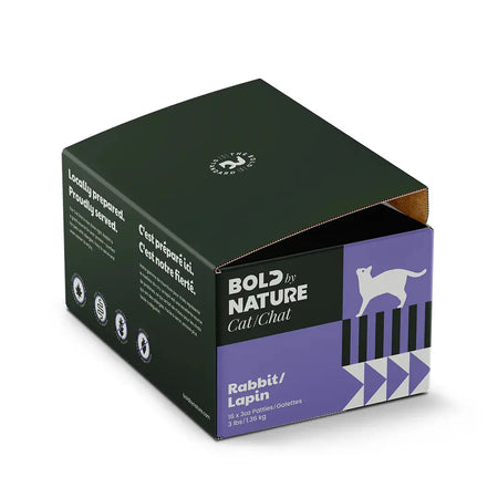 Bold by Nature - Nourriture crue congelée pour Chats (3 lb) Bold by Nature