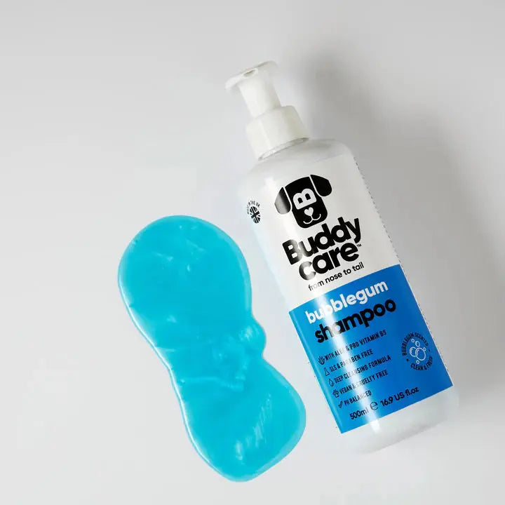 Buddy Care - Shampoing pour Chien Anti-Puce, Apaisant, Désodorisant Buddy Care