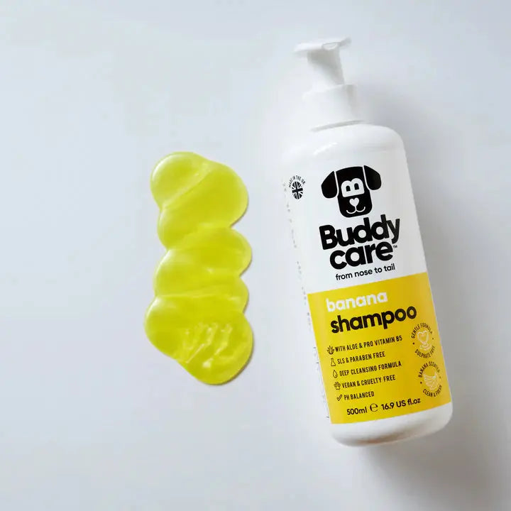 Buddy Care - Shampoing pour Chien Anti-Puce, Apaisant, Désodorisant Buddy Care