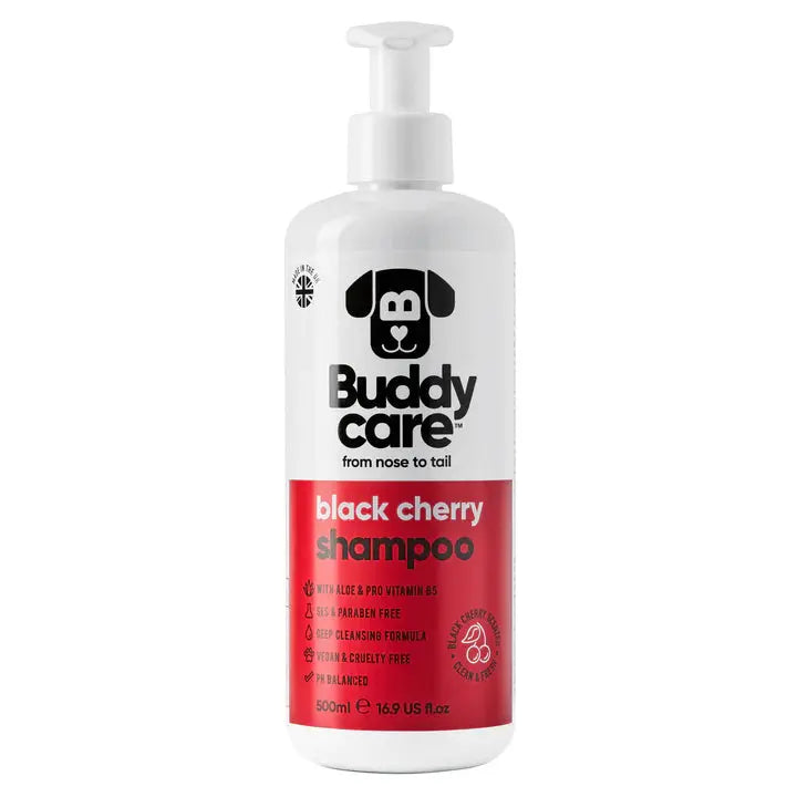 Buddy Care - Shampoing pour Chien Anti-Puce, Apaisant, Désodorisant Buddy Care