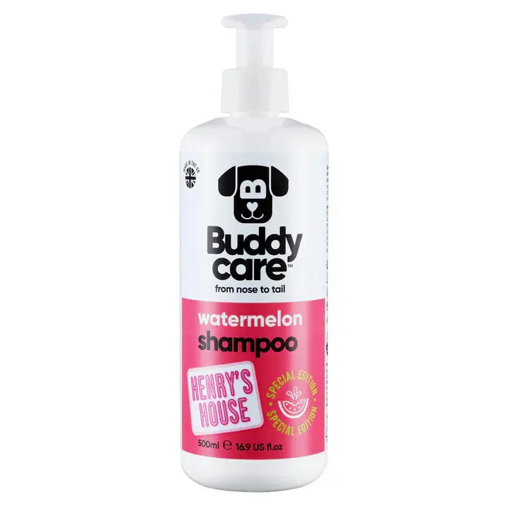 Buddy Care - Shampoing pour Chien Anti-Puce, Apaisant, Désodorisant Buddy Care