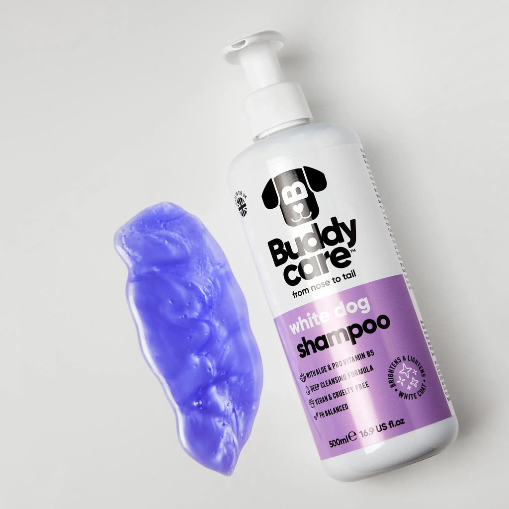 Buddy Care - Shampoing pour Chien Anti-Puce, Apaisant, Désodorisant Buddy Care