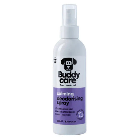 Buddy Care - Spray Désodorisant pour Chien Apaisant et Contrôle de Mue Buddy Care