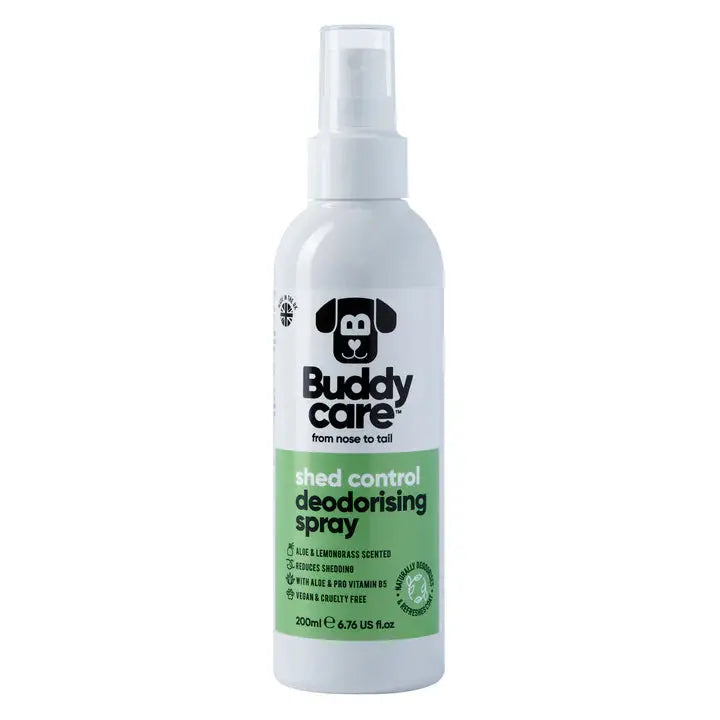 Buddy Care - Spray Désodorisant pour Chien Apaisant et Contrôle de Mue Buddy Care