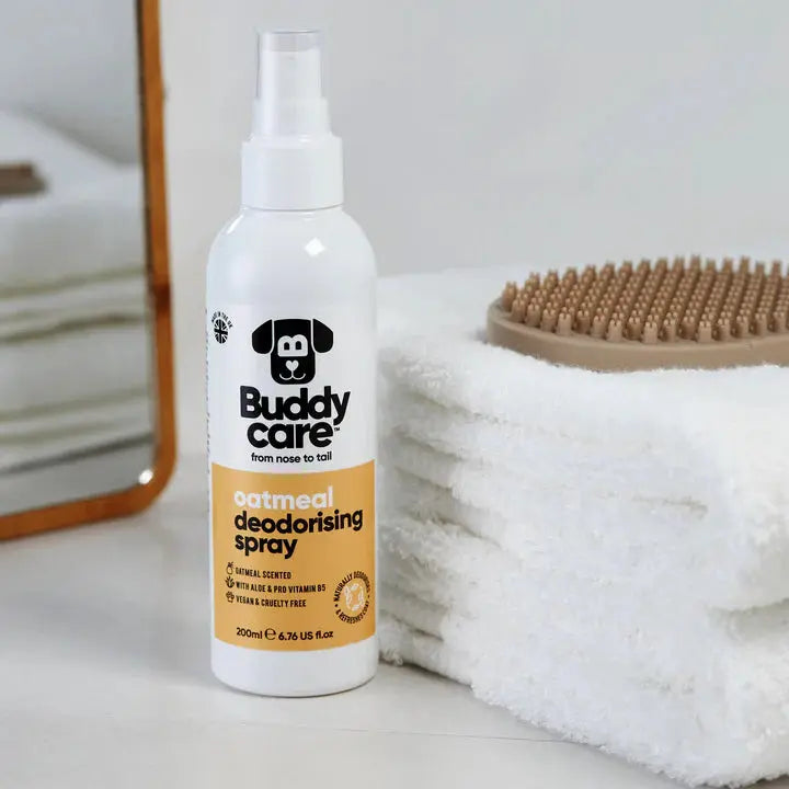 Buddy Care - Spray Désodorisant pour Chien Apaisant et Contrôle de Mue Buddy Care