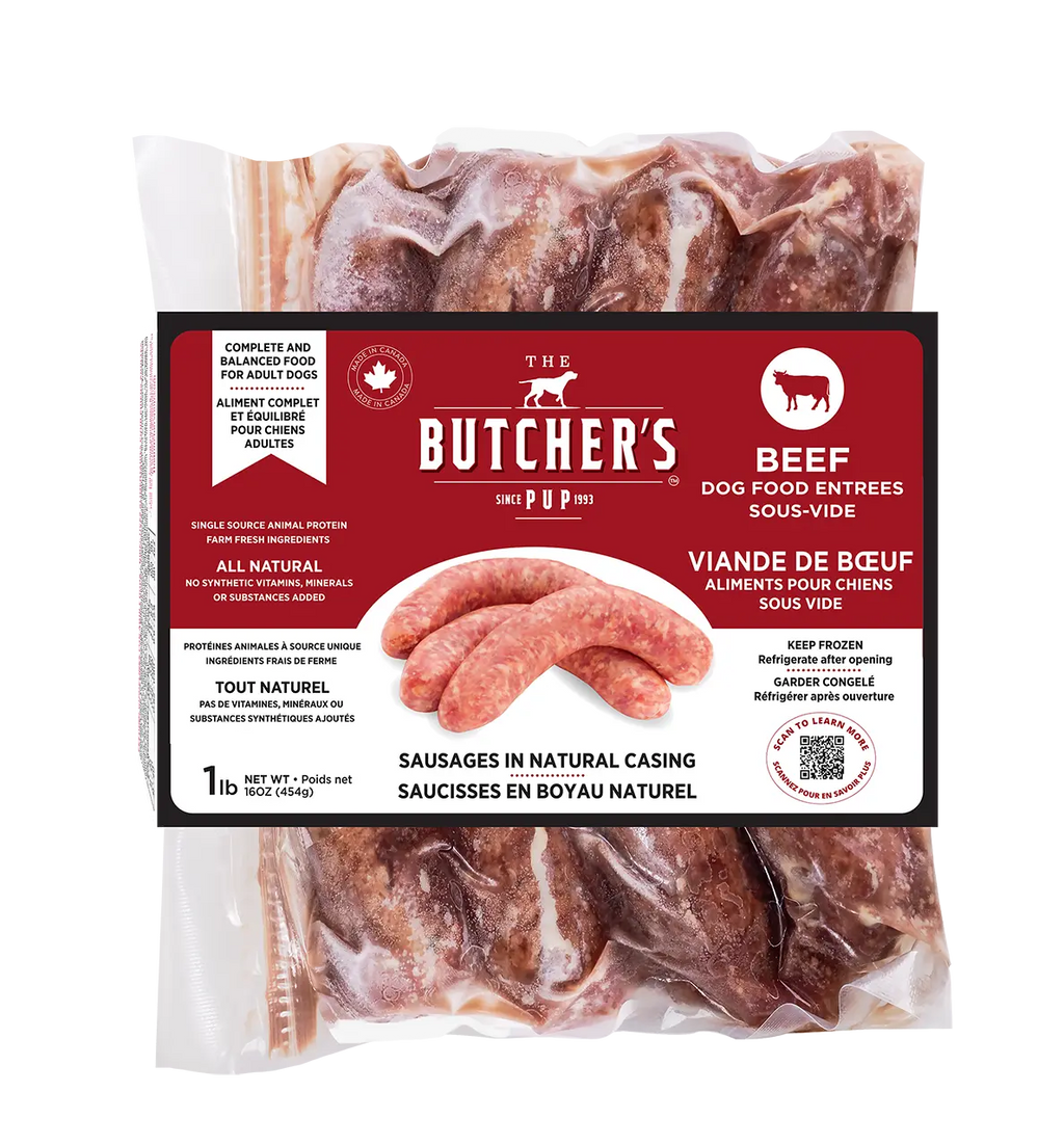 Butcher's Pup - Saucisse pour chien 1 lbs Butcher