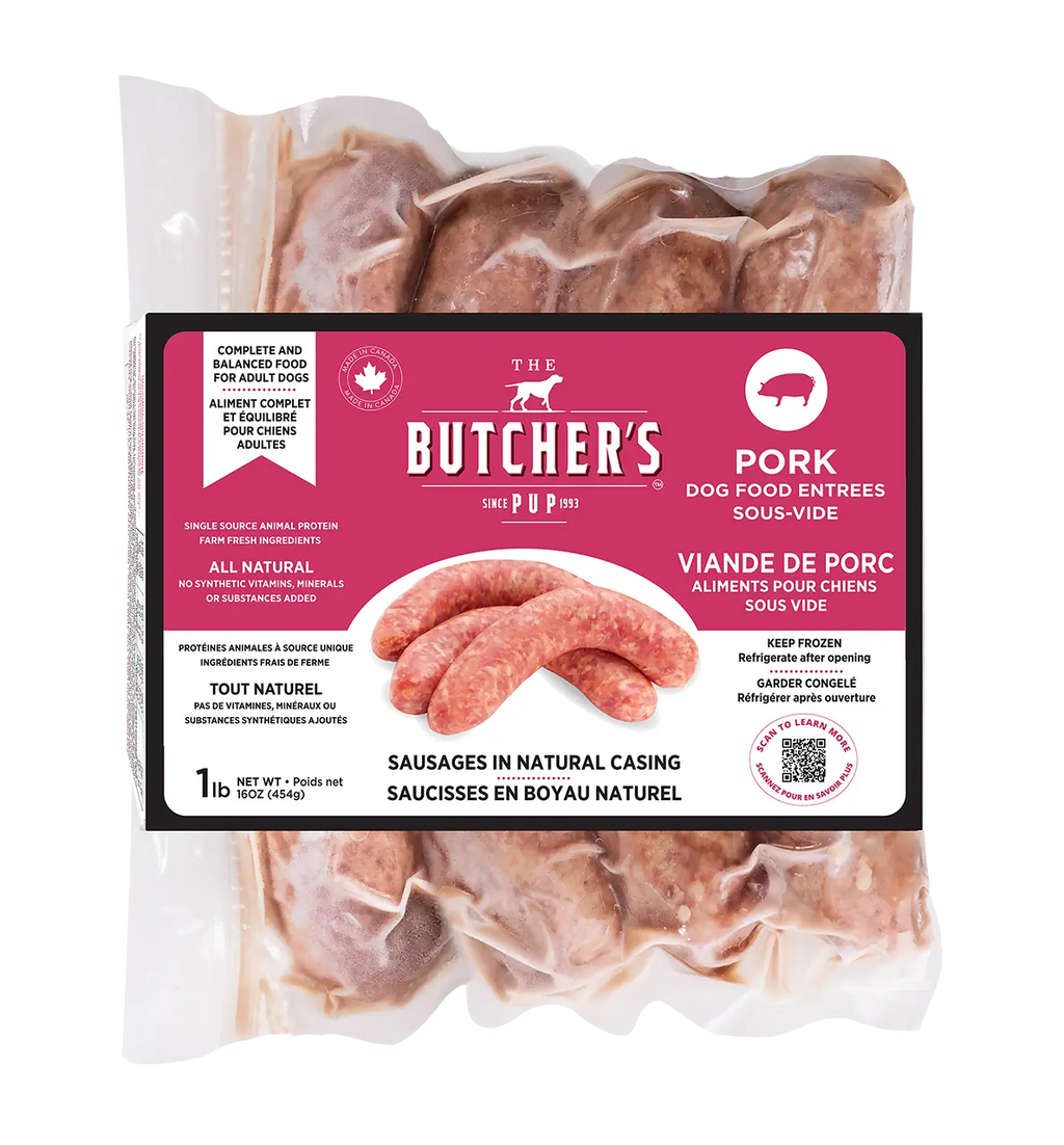 Butcher's Pup - Saucisse pour chien 1 lbs Butcher