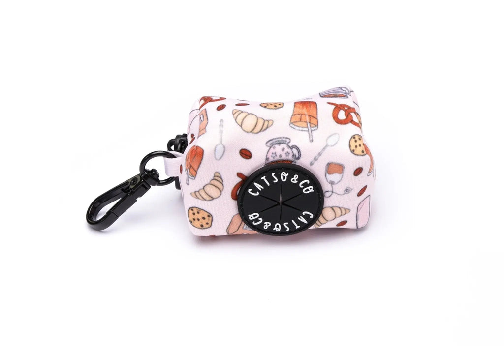 Coffee & bark-ery - poop bag holder - Catso & co