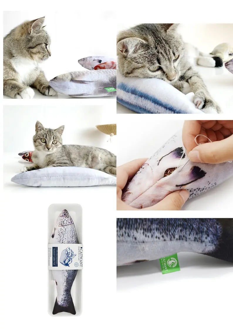 Catwant - Jouet Balaou du Pacifique pour Chat Catwant