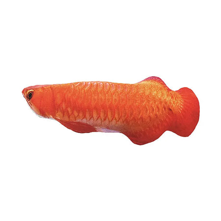 Catwant - Jouet Poisson Dragon Rouge pour Chat Catwant