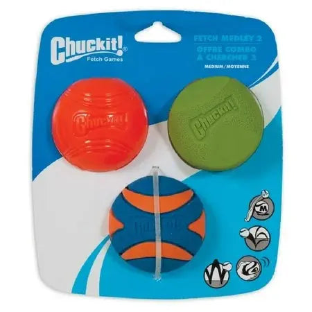 Chuck It - Fetch Medley Mélange de Ball ChuckIt