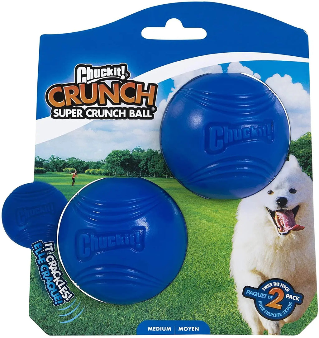 Chuck It - Super Crunch Balle pour chien (2Pack) ChuckIt