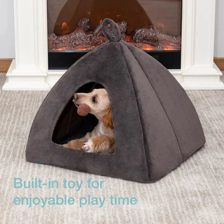 CozyTails - Maison Pyramide pour Chats ou Petits Chiens - Variétés de Couleur CozyTail