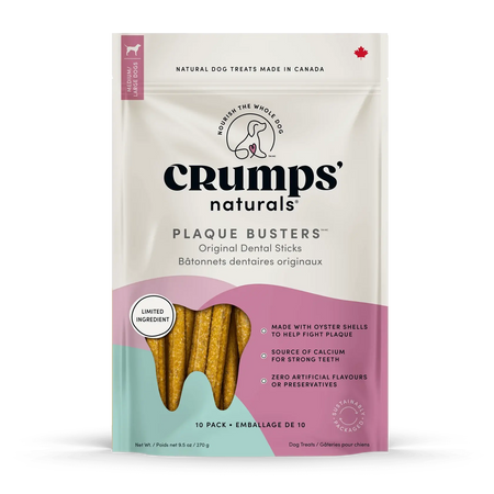 Crumps - Bâtonnets Dentaire Aromatisés et Originaux pour Chiens Crumps Naturals