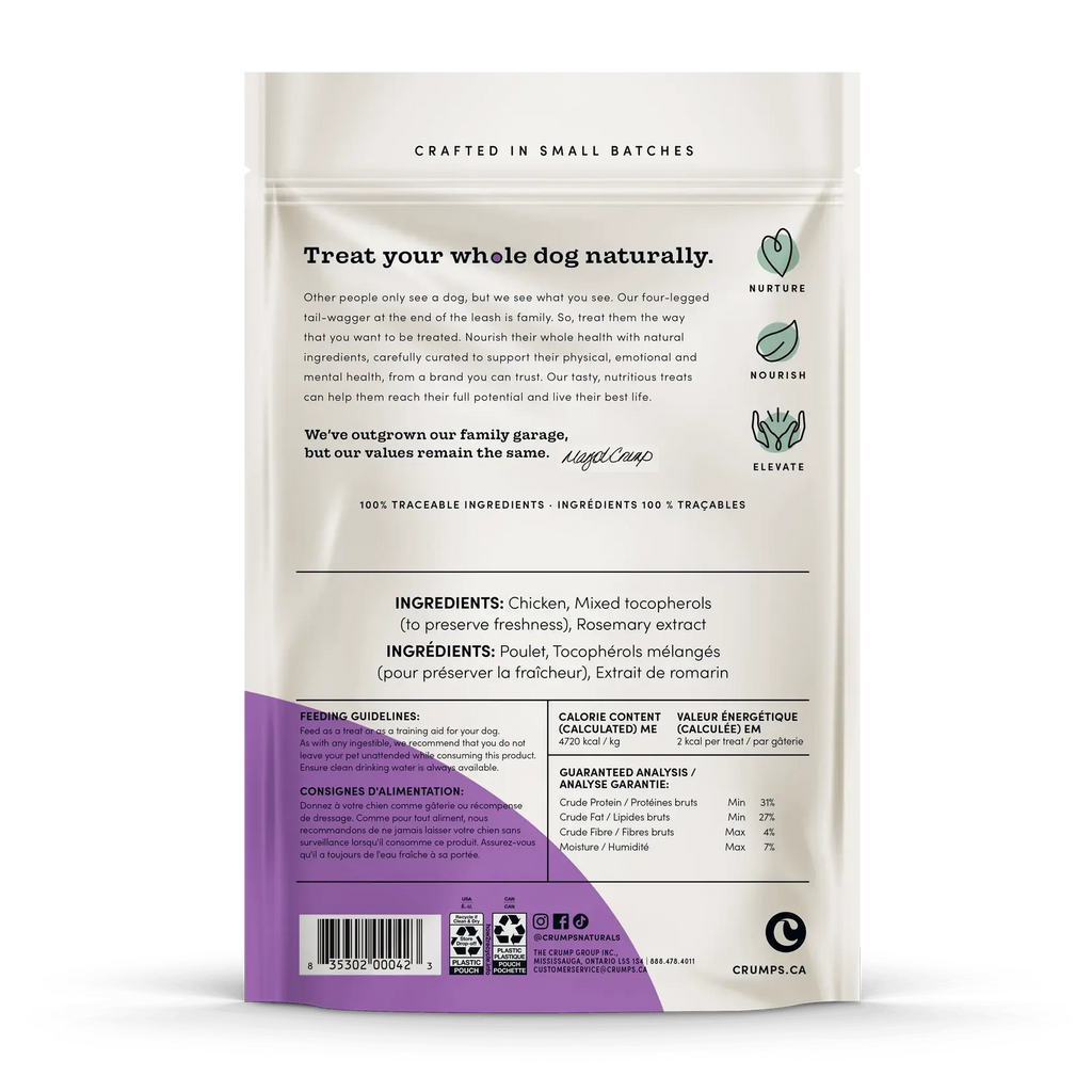 Crumps - Bouchées pour chien - Variété de Snacks Crumps Naturals