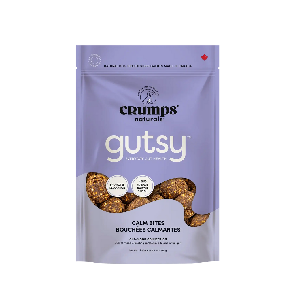 Crumps Gutsy - Bouchées Calmantes, Immunitaire, Joyeuses, Équilibrées pour chien Crumps Naturals