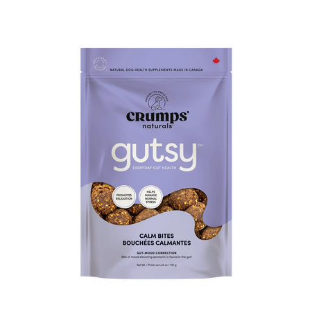 Crumps Gutsy - Bouchées Calmantes, Immunitaire, Joyeuses, Équilibrées pour chien Crumps Naturals