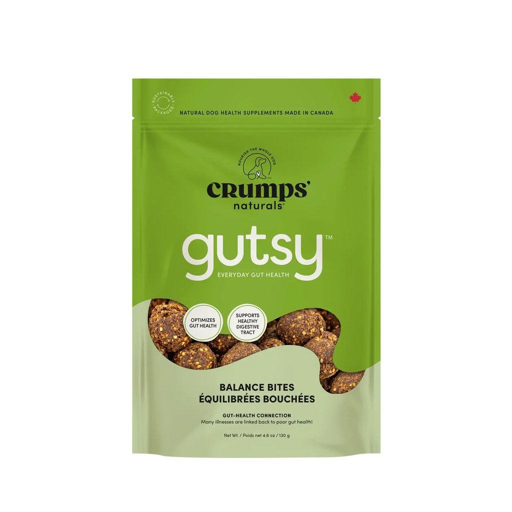 Crumps Gutsy - Bouchées Calmantes, Immunitaire, Joyeuses, Équilibrées pour chien Crumps Naturals