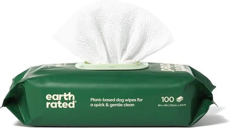 Earth Rated - Lingettes nettoyante pour chien Earth Rated