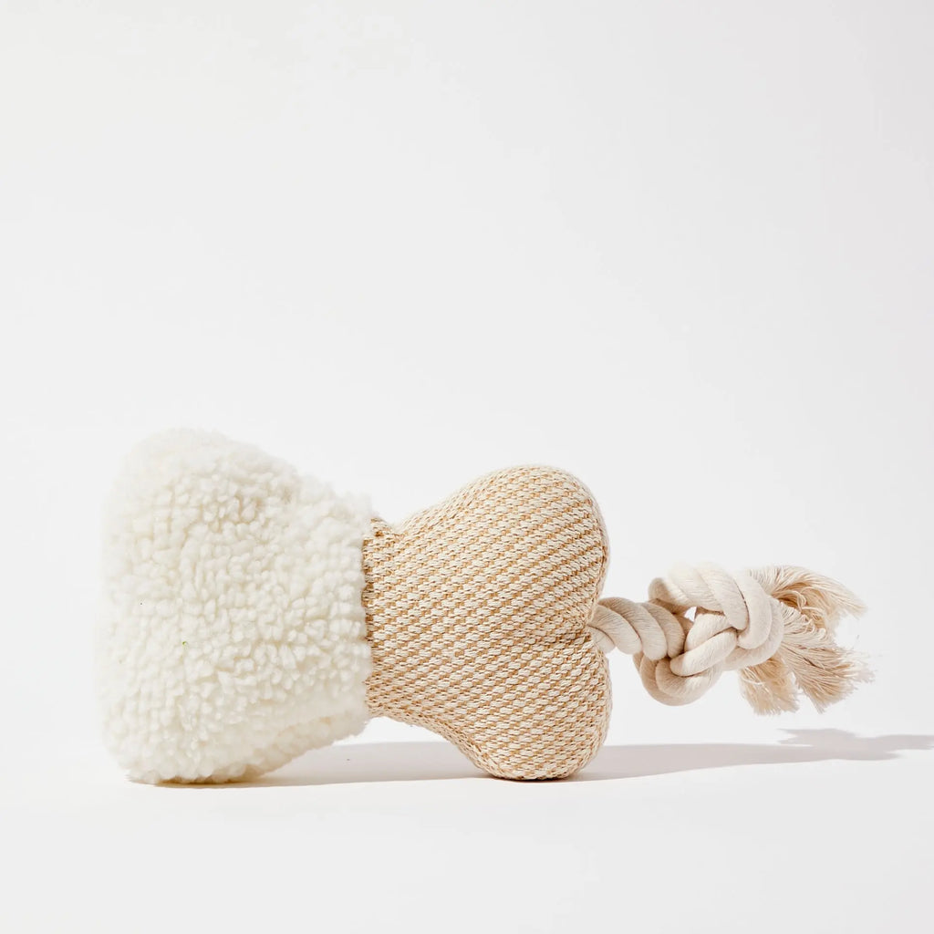 Peluche os beige minimaliste - Livora-Woouf 2.0