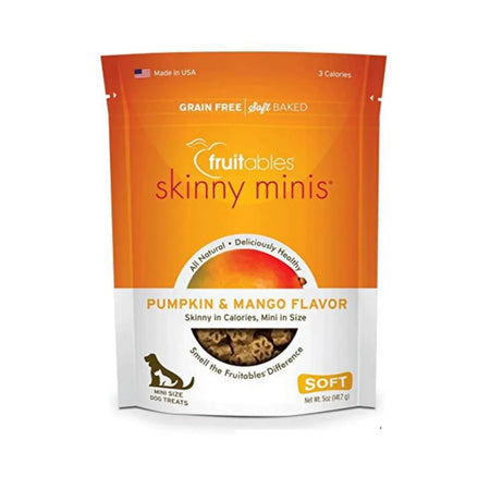 Fruitables - Skinny Minis - Friandises Citrouille et Melon d'Eau pour chat Fruitables