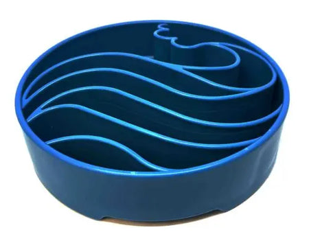 Big Country Raw Ebowl Wave/Vague Bleu Bol Ralentisseur pour chien Big Country Raw