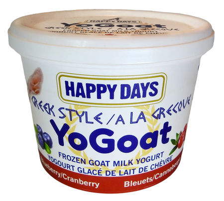 Happy Days - Yogourt Gourmet 475g - Variétés de Saveur Happy Days