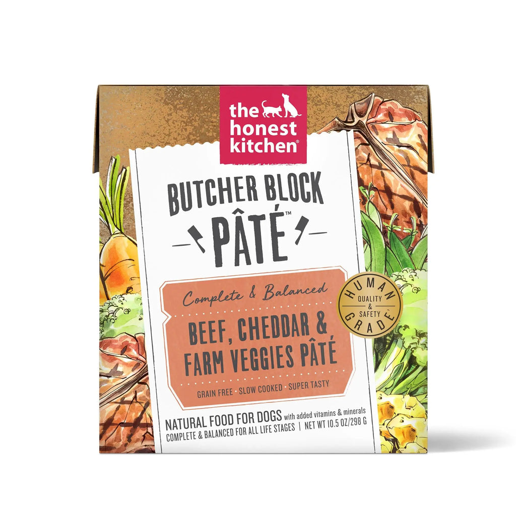 Honest Kitchen Butcher Block - Pâté gastronomique pour chien 10,5 oz The Honest Kitchen