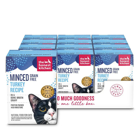 Honest Kitchen Cat - Dinde Hachée dans une Sauce au Bouillon d'Os The Honest Kitchen