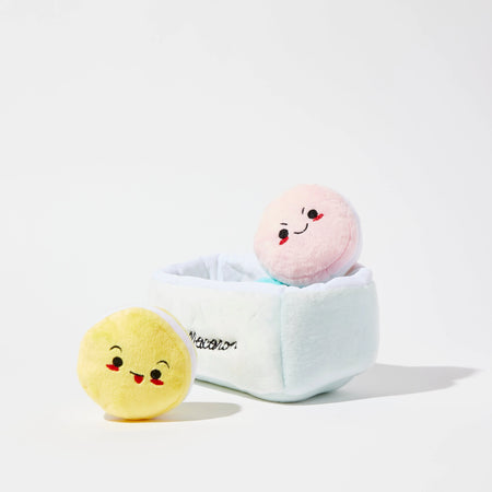 Peluche interactive de macarons souriants - Livora-Woouf 2.0