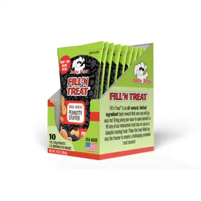 Jolly Pets - Fill'n Treat - Citrouille et Beurre de Peanut 1oz Jolly Pet