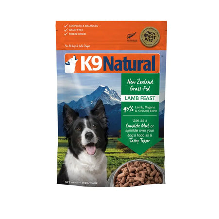 K9 Natural FD - Viande Naturelle Déshydratée 500g K9 Choice