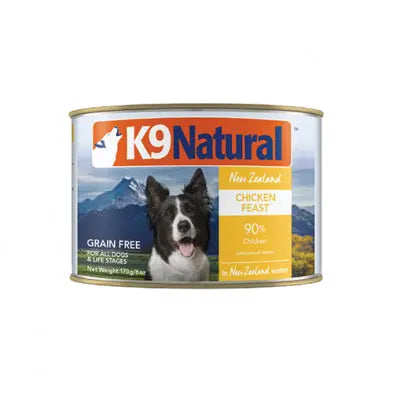 K9 Natural -  Nourriture en Conserve pour chiens - Variétés de Saveur K9 Choice