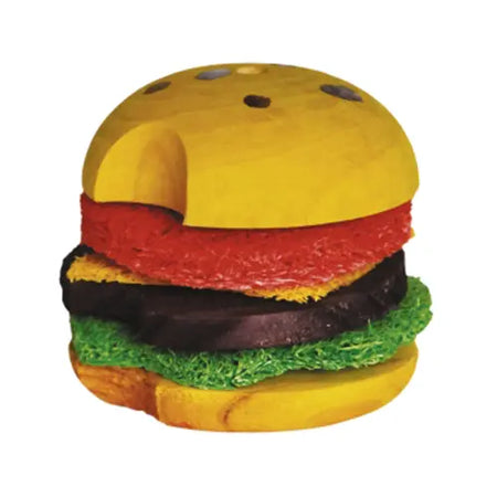 Kaytee - Combo Toy Crispy & Wood Hamburger Kaytee