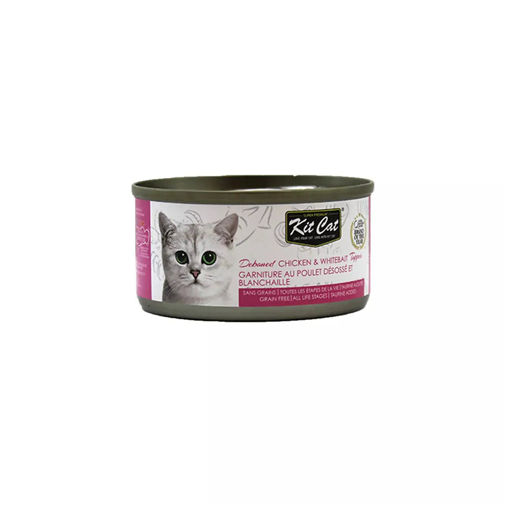 Kit Cat - Toppers Pour chat Humide - Variétés de Saveur 80 mg Kit Cat