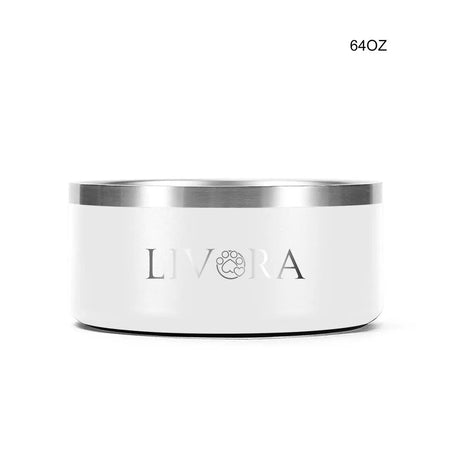 Livora - Gamelle Bol pour chien et chat en acier inoxydable Livora