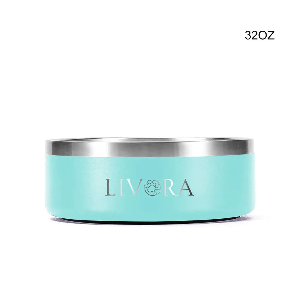 Livora - Gamelle Bol pour chien et chat en acier inoxydable Livora