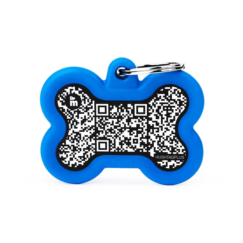 My Family - Médaillons avec Code QR pour chien My Family