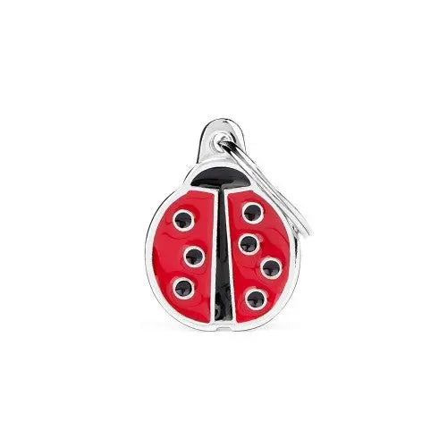 MyFamily - Médaille Charms Coccinelle pour animaux My Family