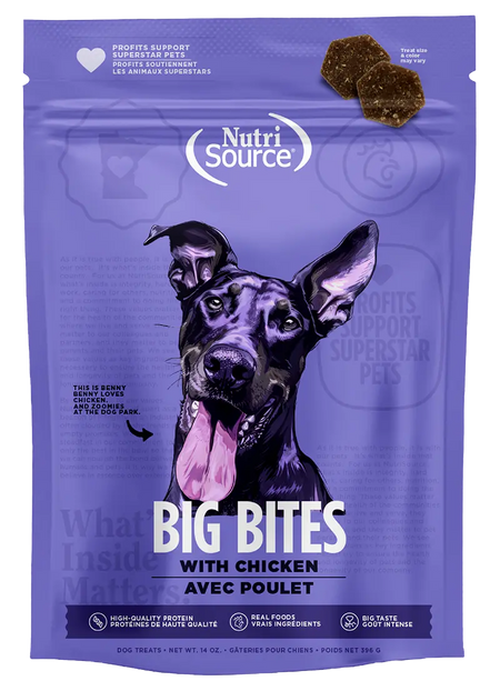 NutriSource - Big Bites 14oz NutriSource