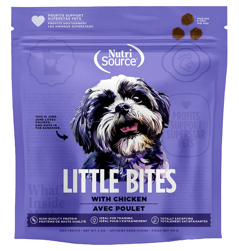 NutriSource - Little Bites 6oz - Variétés de Saveurs NutriSource